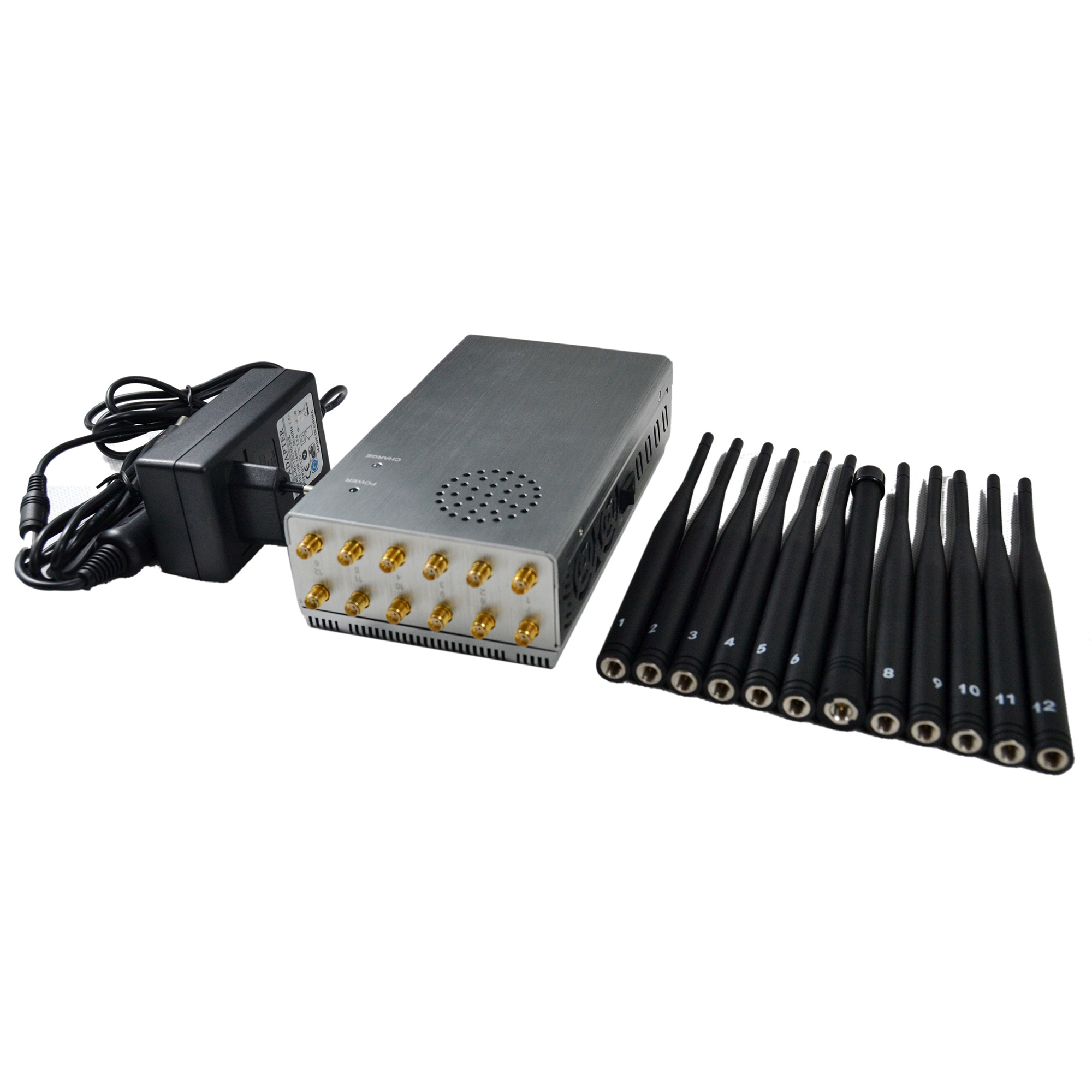 12 antennas handheld signal jammer/factory supply