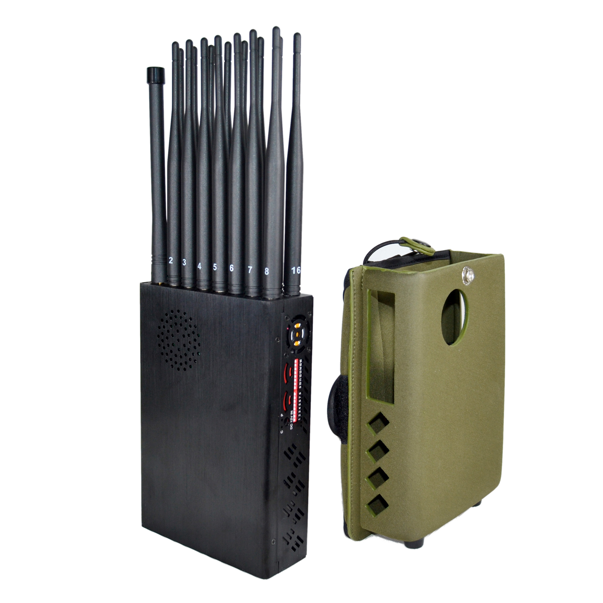 New 16-Way Mobile Phone 5g Signal Blocker Multi-Functional Handheld Signal Blocker