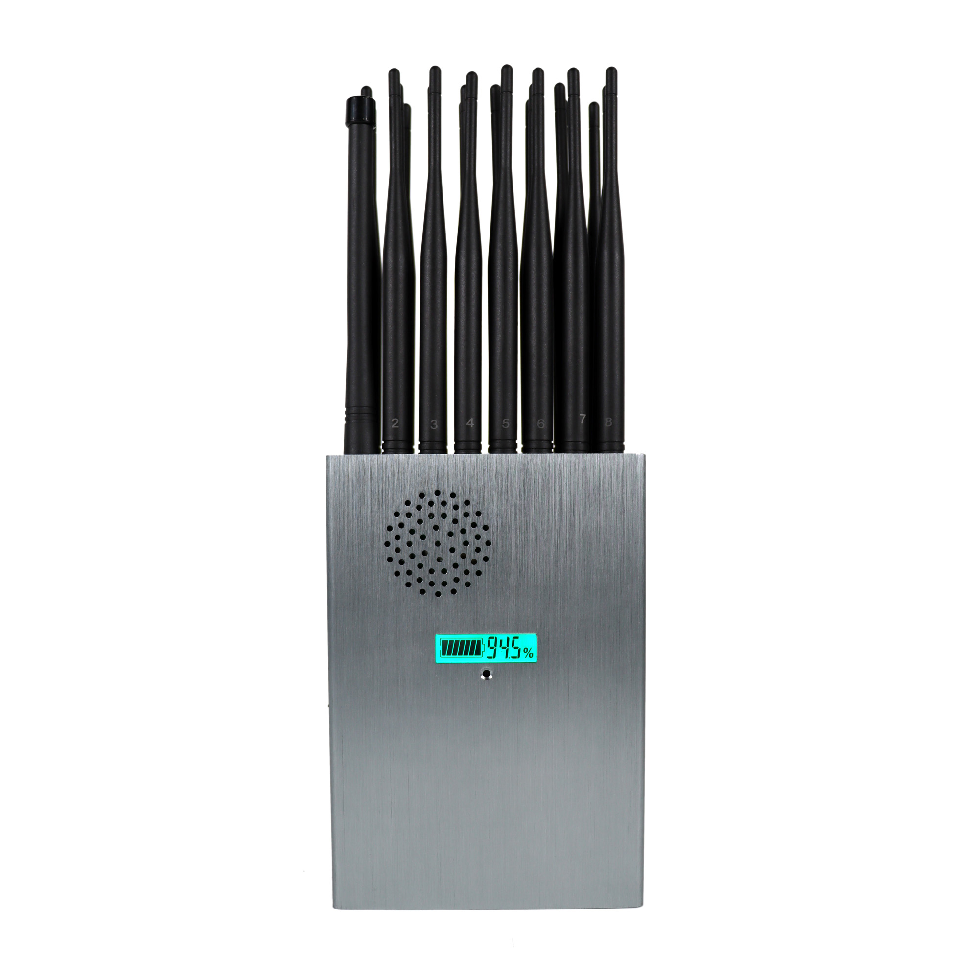 24 Antennas Signal Jammer for GSM LTE 4G 5g GPS WiFi Lojack Tracking GPS Signal Mobile Phone