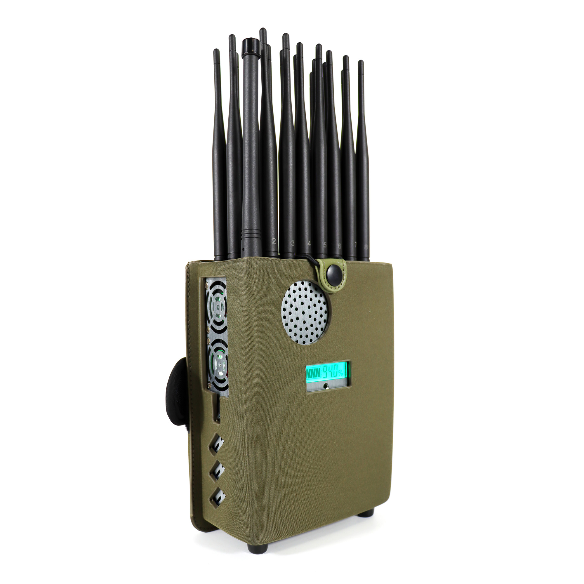 24 Antennas Signal Jammer for GSM LTE 4G 5g GPS WiFi Lojack Tracking GPS Signal Mobile Phone