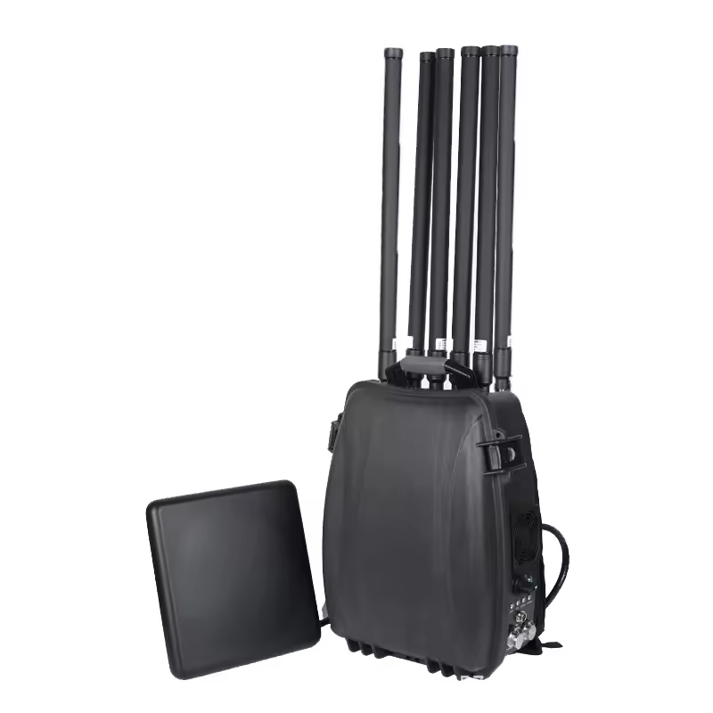 6-Band Signal High-Power Portable Anti-Drone 2.4G GPS 5.8g 433 Drone Jammer Device