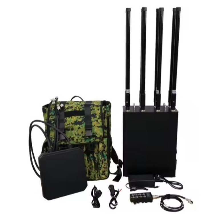 400W 1500m High Power Backpack Wi-Fi Cellphone GSM 3G 4G 5g Signal Jammer Drone Defense