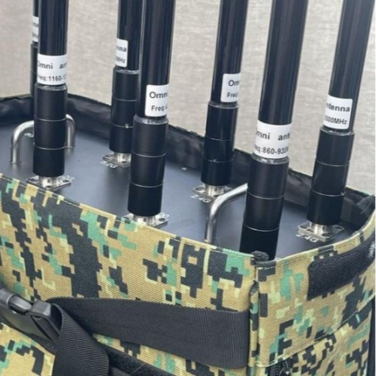 400W 1500m High Power Backpack Wi-Fi Cellphone GSM 3G 4G 5g Signal Jammer Drone Defense