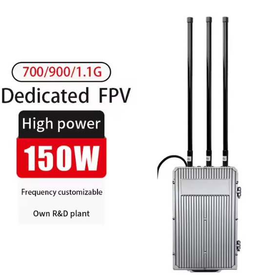 1000m IP65 Outdoor Waterproof, 90W High-Power Anti-Drone Signal Shielding