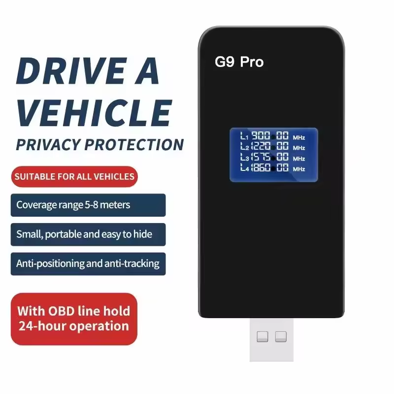 G9 PRO USB Portable Car USB L1 L2 L3 L4 Anti GPS Tracker Jammer Device