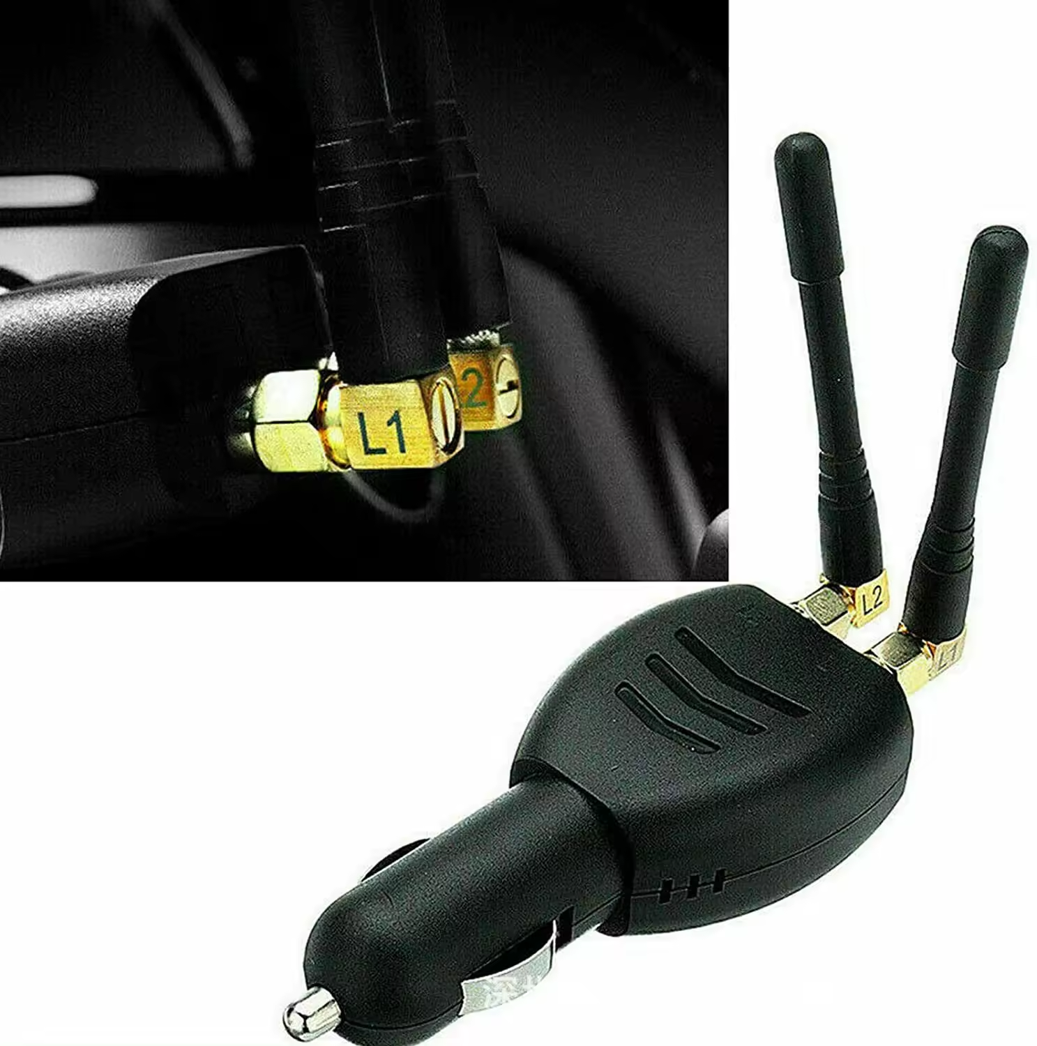 Double Antenna Anti Car Tracker Blocker for Car GPS