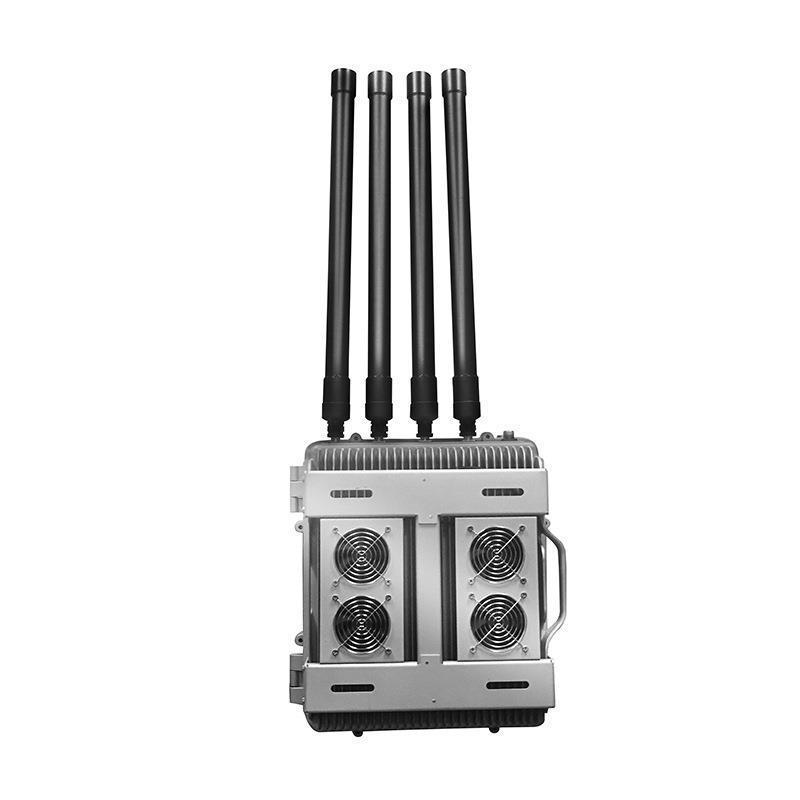 2000meters 330W High Power Outdoor Project Anti Drone Jammer for Uav Fpv RC 2.4G 5.8g GPS 800 900 400MHz