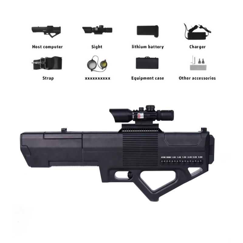 8-Band Anti Drone Gun 2KM Ran Security & Protection Product Drone Detector Device Detection System