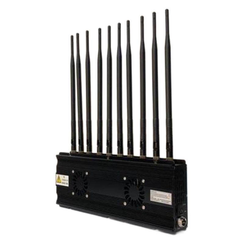 Two Fans 10-Way WiFi Signal Jammer